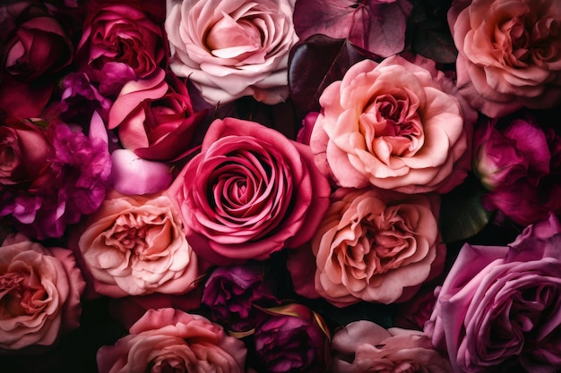 Roses for any occasion Generative AI