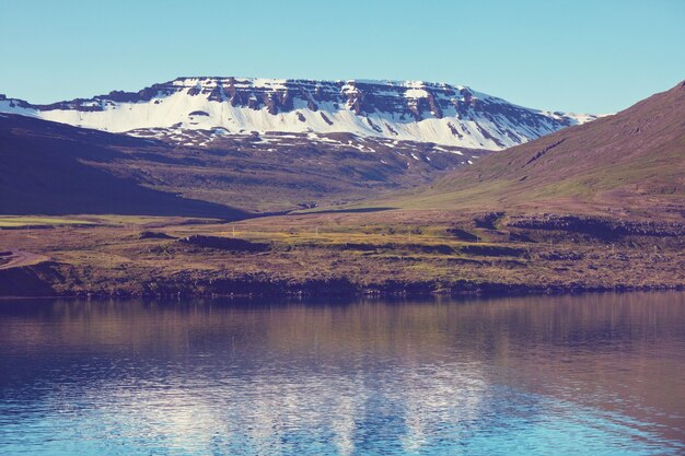 Rough Arctic terrain of Iceland