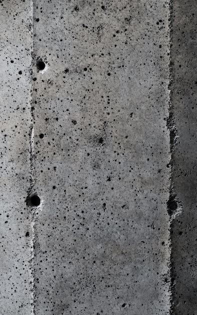 Rough Concrete Texture With Deep Graphite Surface