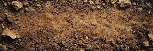 Photo rough dirt path texture background a closeup of a rough dirt path with small rocks and pebbl