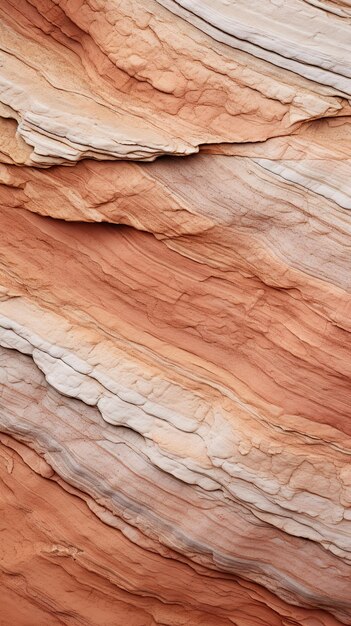 Rough eroded surface of a sandstone rock