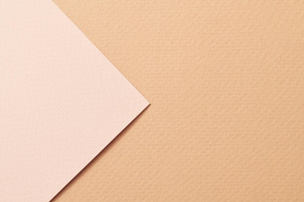 Rough kraft paper background paper texture beige sand colors Mockup with copy space for text