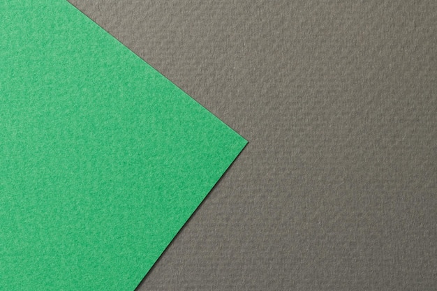 Rough kraft paper background paper texture black green colors Mockup with copy space for text