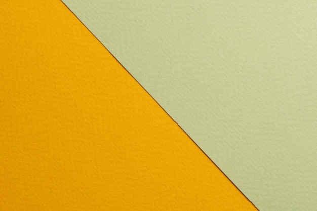 Rough kraft paper background paper texture orange green colors Mockup with copy space for text