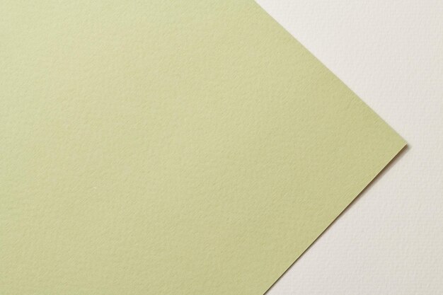 Rough kraft paper background paper texture white green colors Mockup with copy space for text