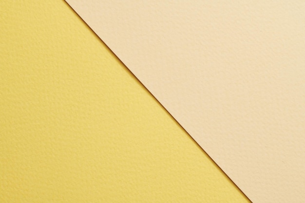 Rough kraft paper background paper texture yellow beige colors Mockup with copy space for text