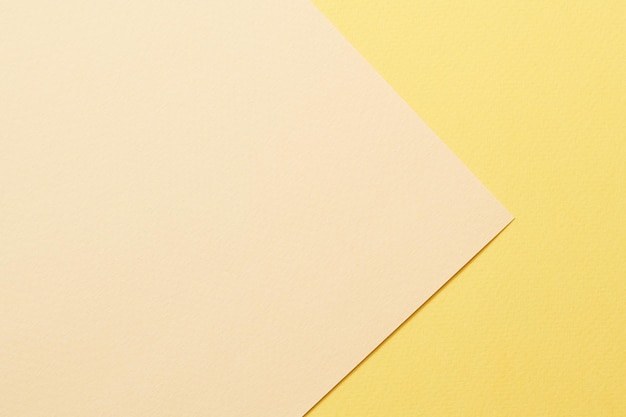 Rough kraft paper background paper texture yellow beige colors Mockup with copy space for text