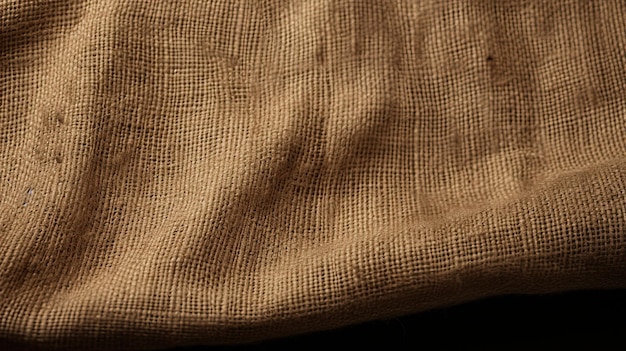 Rough and Rustic Beige Burlap Fabric Texture for a Natural and Vintage Look