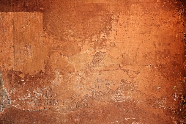 Rough textured brown cement wall