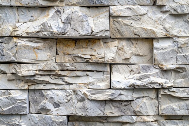 Photo rough textured natural stone wall