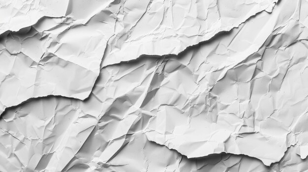 Rough Textured White Paper Background Generative AI