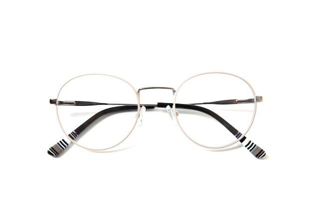 Round fashionable eyeglass frame 