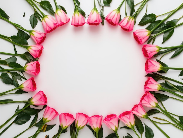 a round frame with a pink and white rose and a round frame with the words  pink roses  on it