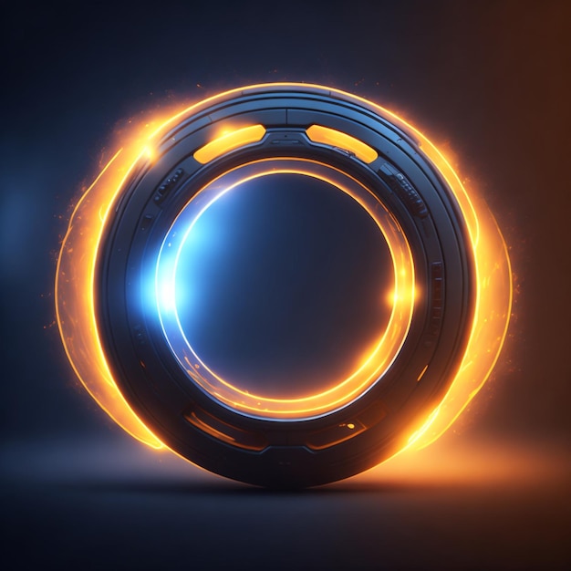 Round shape Coming Soon Image Blurry Gaming Background detailed 4k realistic