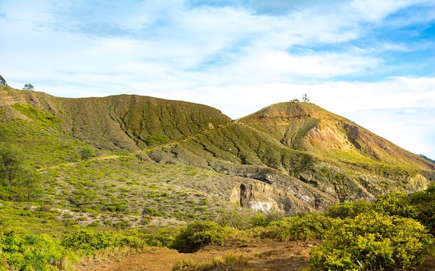 The Route to The Top Of Mount Kelimutu Viewpoint