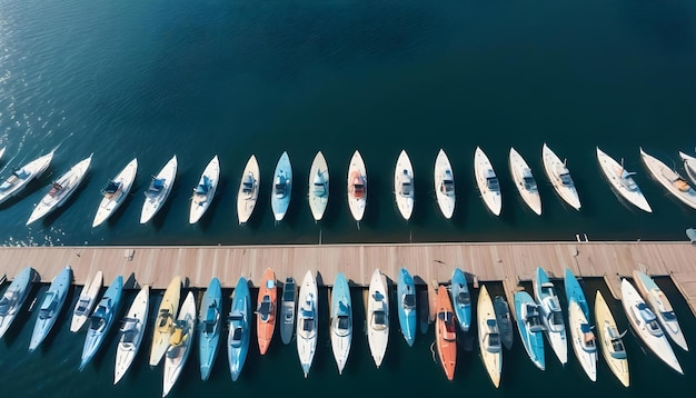 a row of boats with one that says  no  on the bottom