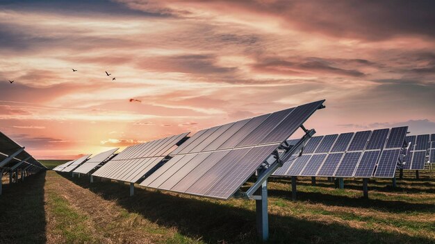 a row of solar panels with the word solar on the top