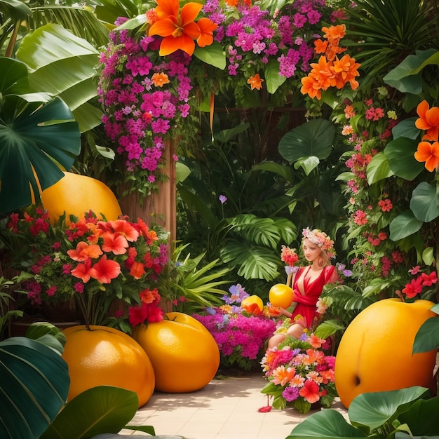 Rows of tangerine trees a symbol of wealth and good luck are readied for shipment for Lunar Chi