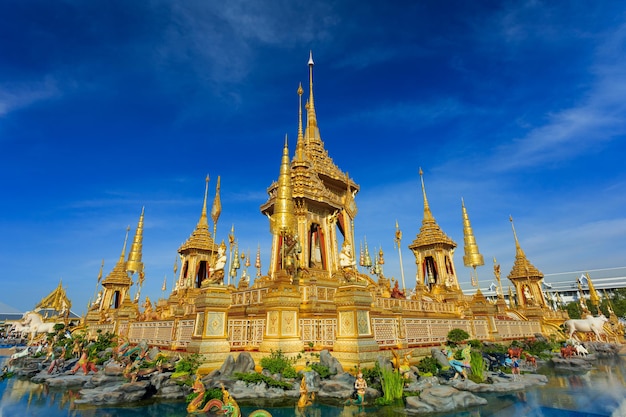 The Royal Crematorium Replica for King Bhumibol Adulyadej Pra May Ru Maat