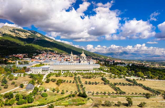 Royal Monastery of San Lorenzo de El Escorial in Spain