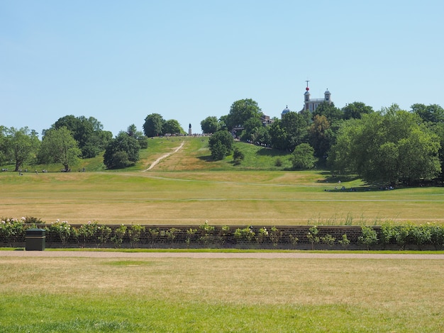 Royal Observatory hill in London