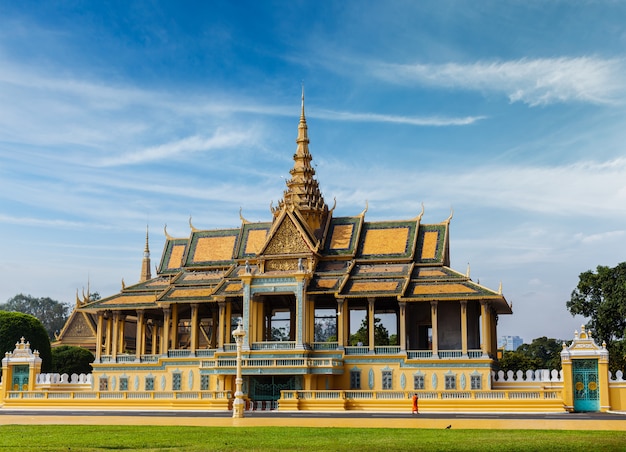 Royal Palace complex in Phnom Penh