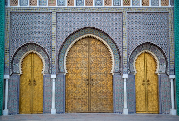 Royal Palace in Fez, Morocco