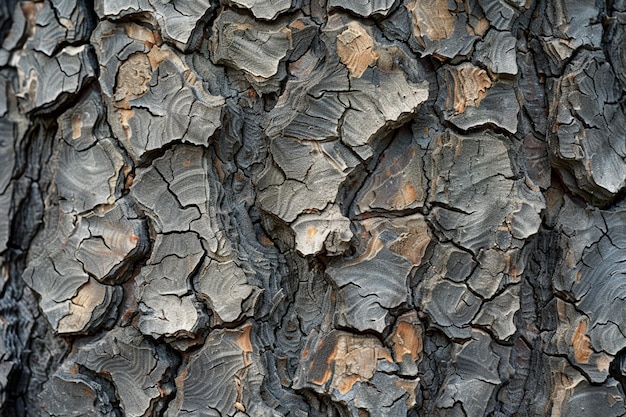 Rugged textures of tree bark nature wallpaper