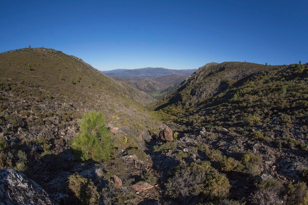 Photo the rugged trails of serra da arada near serra da freita portugal