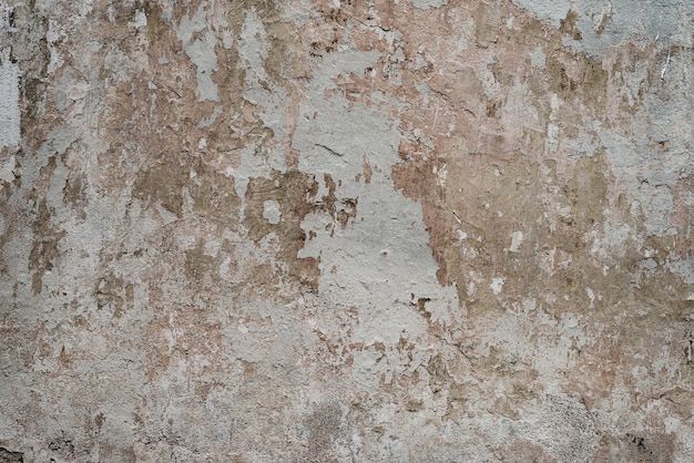 Ruined concrete wall background texture