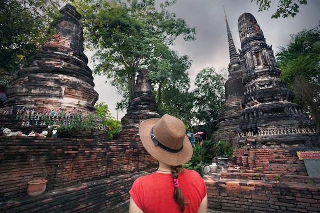 Ruins of Ancient capital Ayutthaya