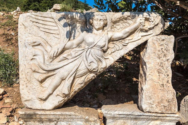 Ruins of the ancient city Ephesus in Turkey