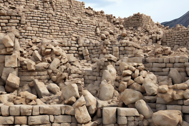 Ruins of the ancient city of Persepolis Iran