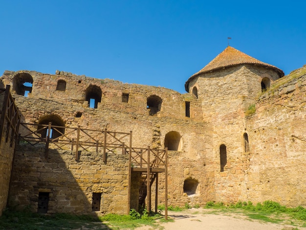 Ruins of the citadel of the BilhorodDnistrovskyi fortress