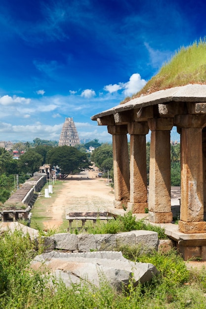 Ruins in Hampi