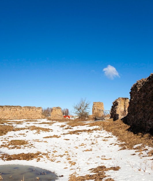 Ruins of Krevo Belarus