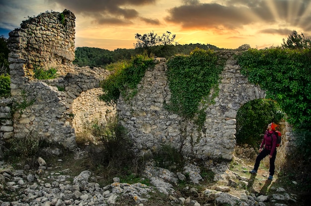 Ruins of a moorish village