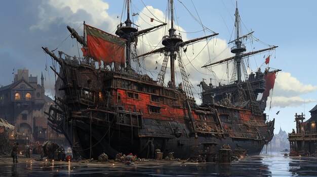 Photo runescape pirate ship by enki bilal adventure awaits