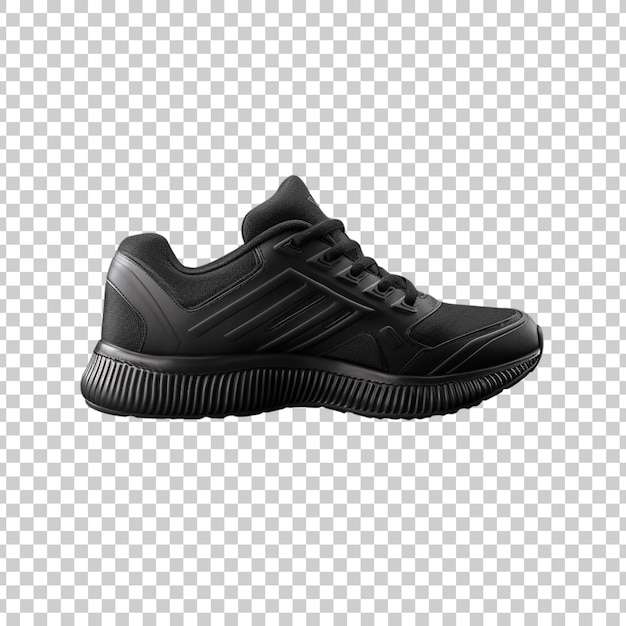 Running shoes or sneakers on a transparent background