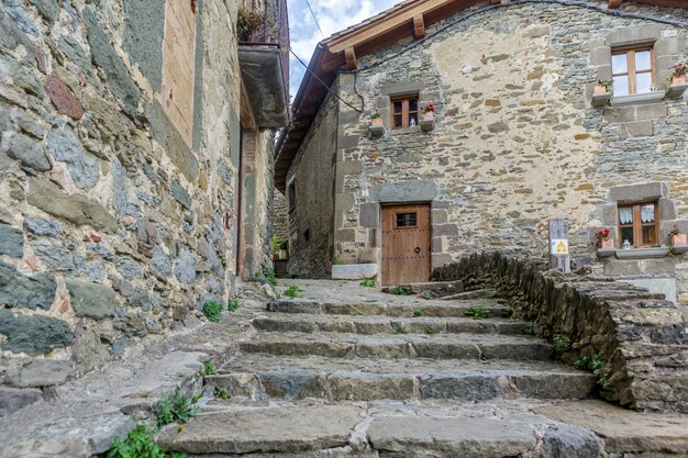 Rupit village in Catalonia, Spain