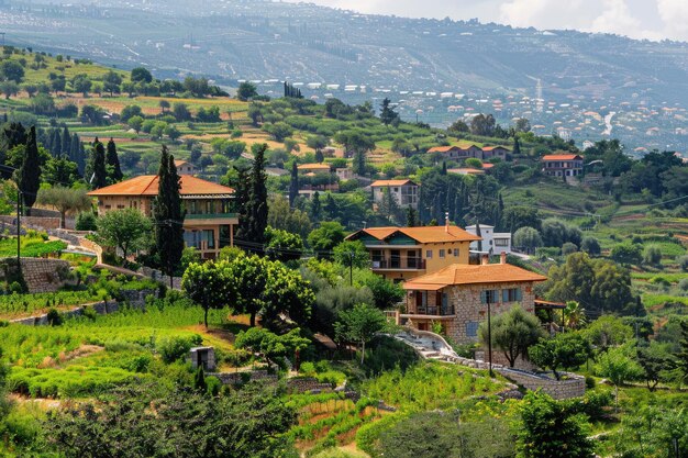 Rural Lebanese homes