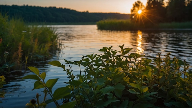 Rural nature landscape