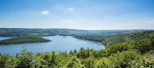 Rursee lake at summer