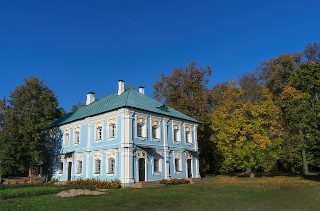 Russia Smolensk region Griboyedov Manor Hmelita outbuilding