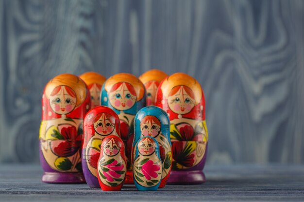 Russian traditional matreshka