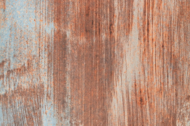 Rust metal background with peeled paint corrosion wallpaper