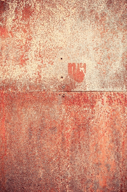 Rust metal texture background. Vertical crop. Close up.