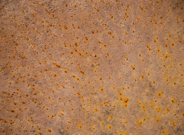 Rust surface Closeup of rust on an old metal sheet The texture of rust and oxidized metal Old metal iron panel