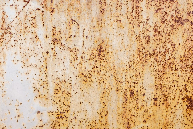 Rust texture as a metal plate background