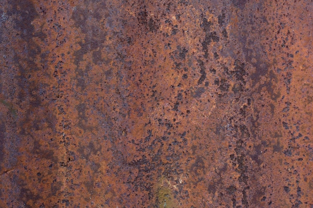 Rusted galvanized iron plate